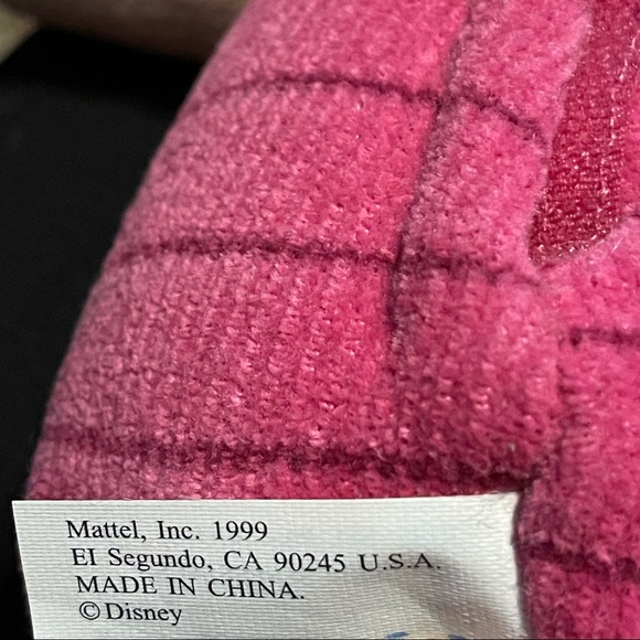 Piglet Plush & VTechWinnie The Pooh Slide n Learn Story Book Vintage 1999 - Picture 2 of 4